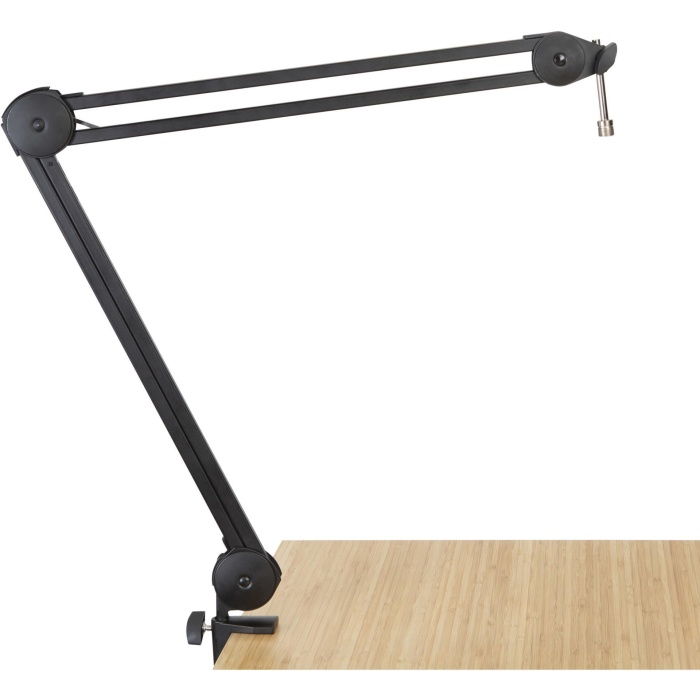 Gator Frameworks 07 0002 Frameworks Desktop Mic Boom Stand | Ayarlanabilir Açılı Podcast Mikrofon Kolu